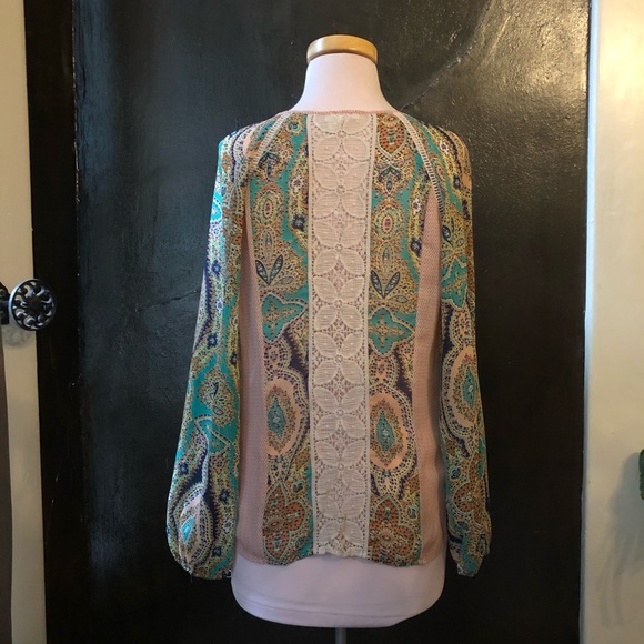 Meadow Rue Giada Peasant blouse from Anthropologie - Picture 3 of 5